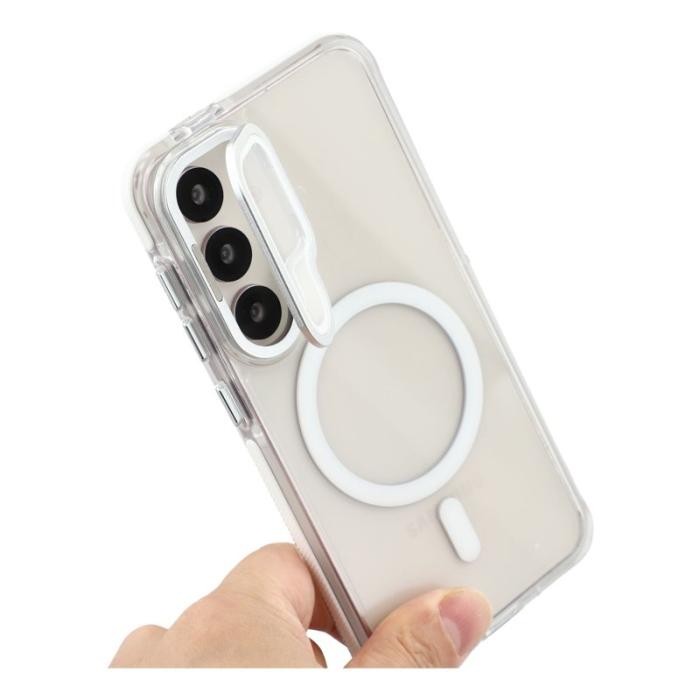 OEM - Mobilskal för Samsung Galaxy S26 Plus Magnetiskt TPU - Vit