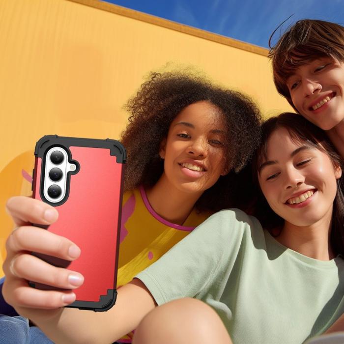 OEM - Mobilskal för Samsung Galaxy S26 Plus Stötbeständig PC + TPU - Röd