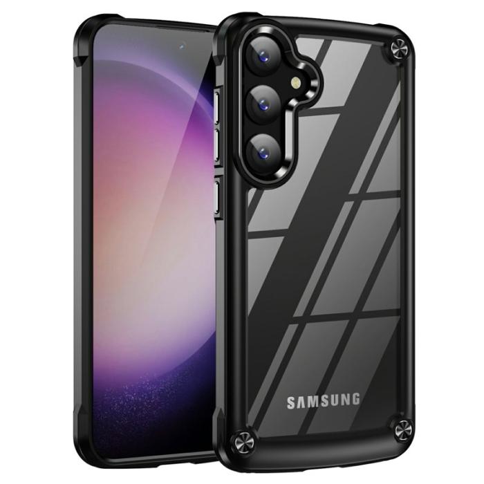 OEM - Mobilskal för Samsung Galaxy S26 Plus Stöttålig PC + TPU - Svart