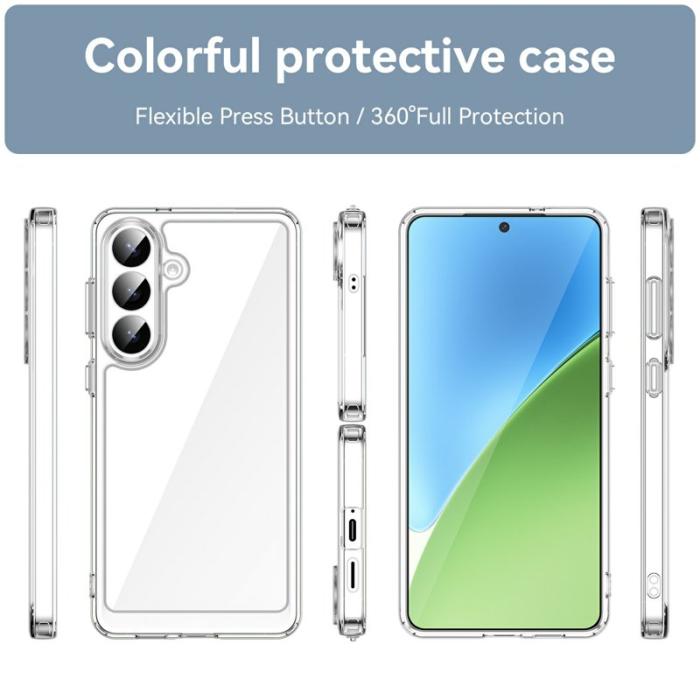 OEM - Mobilskal för Samsung Galaxy S26 Plus TPU + Akryl - Transparent