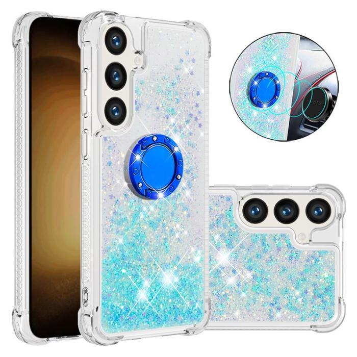 OEM - Mobilskal för Samsung Galaxy S26 Plus TPU Kickstand - Blå