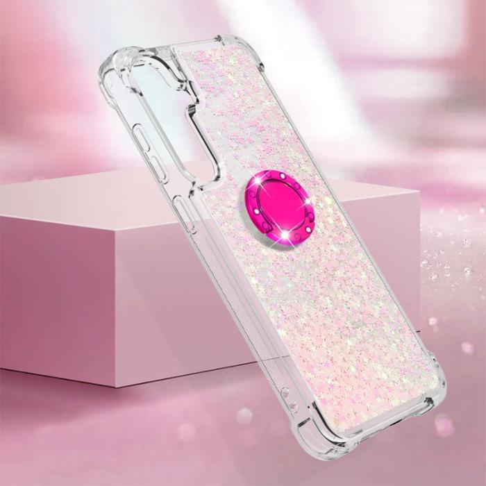 OEM - Mobilskal för Samsung Galaxy S26 Plus TPU Kickstand - Rosa