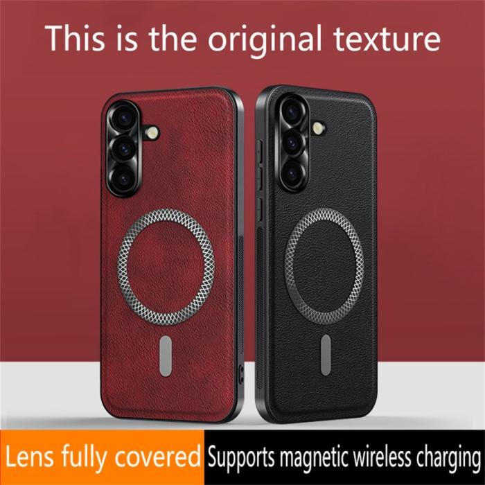 OEM - Mobilskal för Samsung Galaxy S26 PU + TPU - Grön