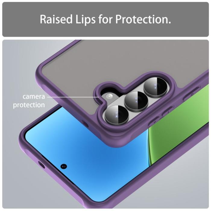 OEM - Mobilskal för Samsung Galaxy S26 Stöttålig PC + TPU - Lila