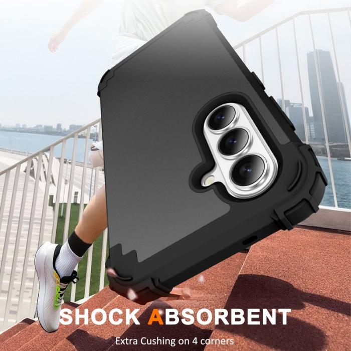 OEM - Mobilskal för Samsung Galaxy S26 Stöttålig PC + TPU - Svart