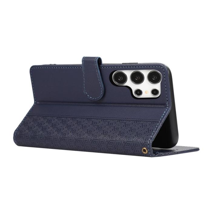 OEM - Mobilskal för Samsung Galaxy S26 Ultra Konstläder - Blå