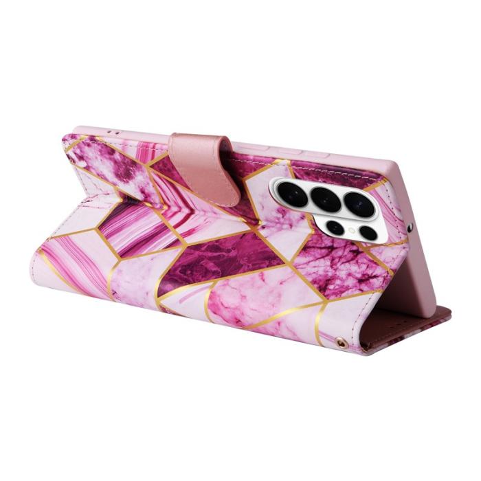 OEM - Mobilskal för Samsung Galaxy S26 Ultra Konstläder - Lila