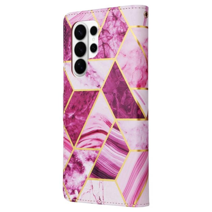 OEM - Mobilskal för Samsung Galaxy S26 Ultra Konstläder - Lila