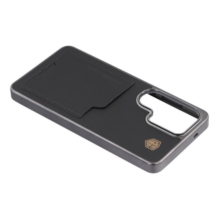 KIGC - KIGC Mobilskal för Samsung Galaxy S26 Ultra Konstläder + PC + TPU - Svart