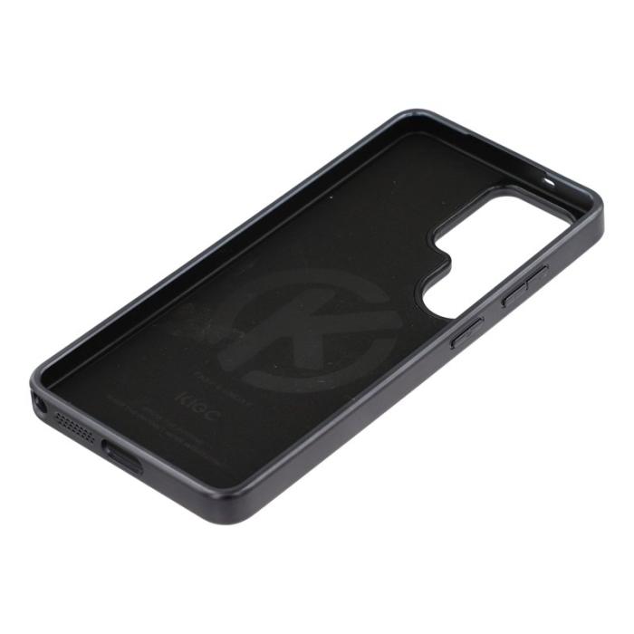 KIGC - KIGC Mobilskal för Samsung Galaxy S26 Ultra Konstläder + PC + TPU - Svart