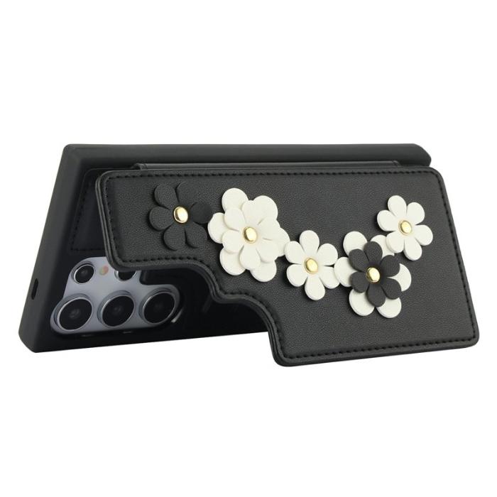 OEM - Mobilskal för Samsung Galaxy S26 Ultra Konstläder - Svart