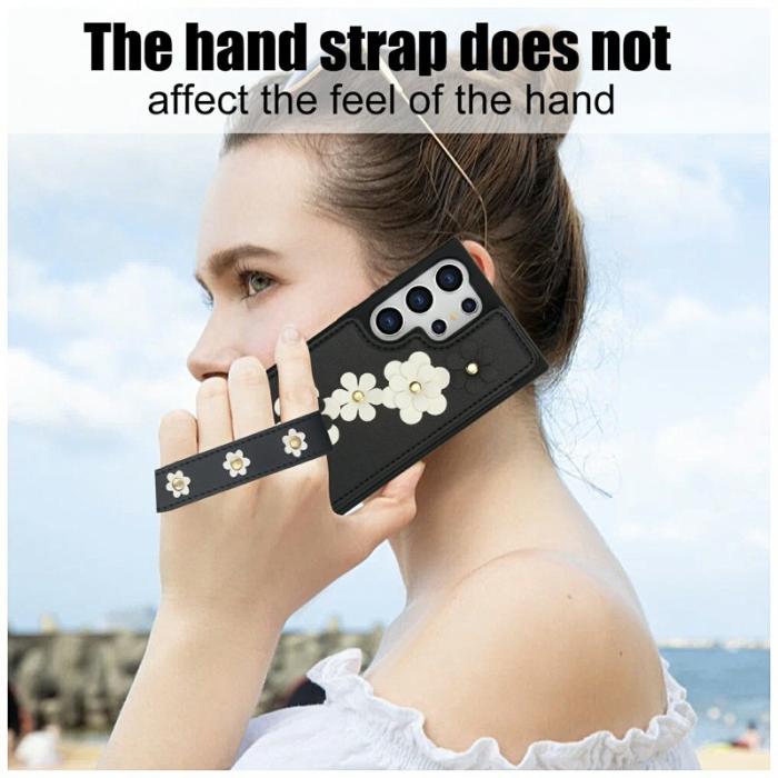 OEM - Mobilskal för Samsung Galaxy S26 Ultra Konstläder - Svart