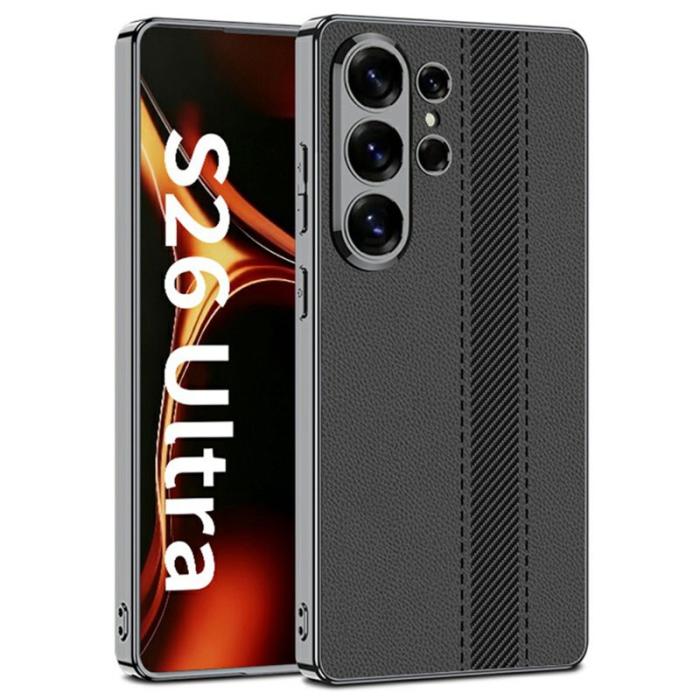 GKK - GKK Mobilskal för Samsung Galaxy S26 Ultra Konstläder - Svart