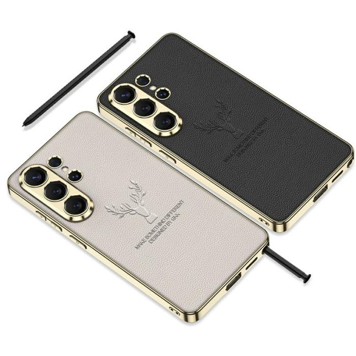 GKK - GKK Mobilskal för Samsung Galaxy S26 Ultra Konstläder TPU - Svart