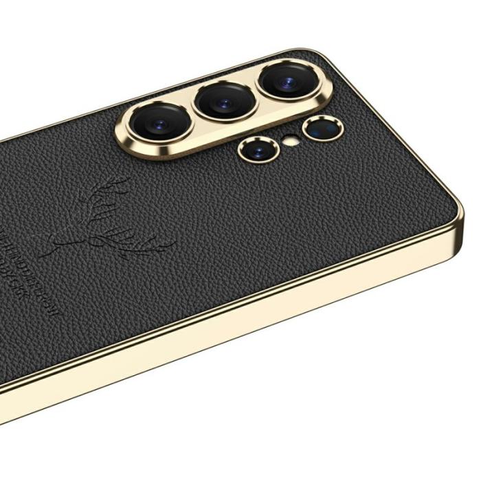 GKK - GKK Mobilskal för Samsung Galaxy S26 Ultra Konstläder TPU - Svart