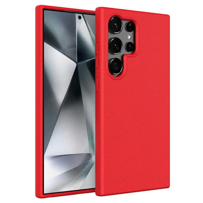 OEM - Mobilskal för Samsung Galaxy S26 Ultra Biologiskt nedbrytbar TPU - Röd