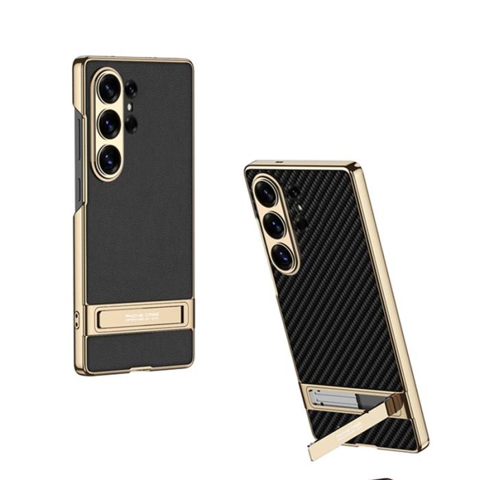 GKK - GKK Mobilskal för Samsung Galaxy S26 Ultra Kickstand PC + TPU - Grå