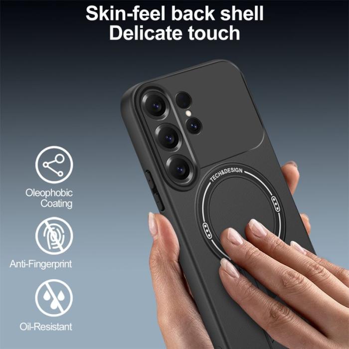 OEM - Mobilskal för Samsung Galaxy S26 Ultra Kickstand PC + TPU - Lila