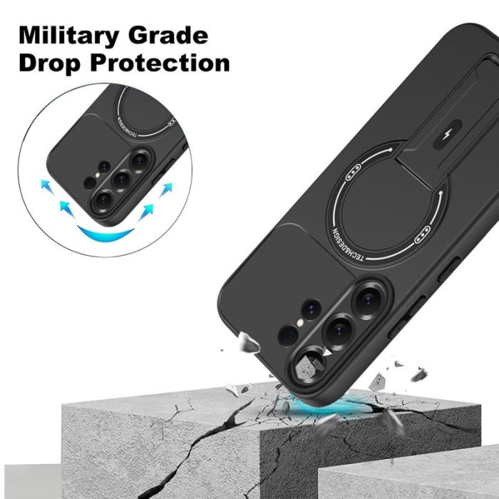 OEM - Mobilskal för Samsung Galaxy S26 Ultra Kickstand PC + TPU - Lila