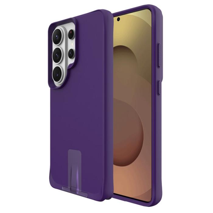 OEM - Mobilskal för Samsung Galaxy S26 Ultra Kickstand PC + TPU - Lila