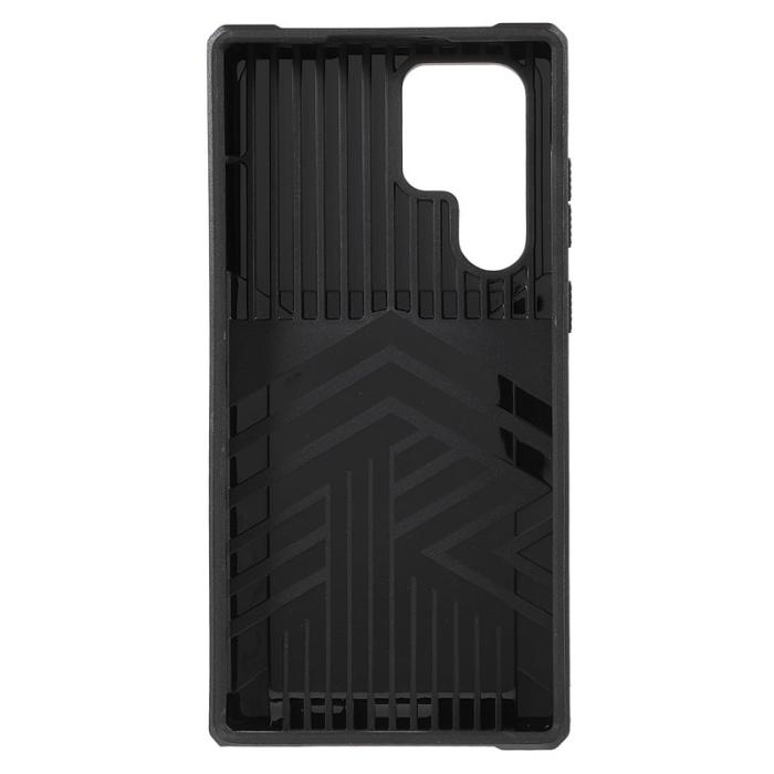 OEM - Mobilskal för Samsung Galaxy S26 Ultra Kickstand PC + TPU - Röd