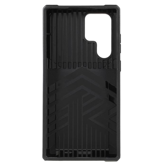 OEM - Mobilskal för Samsung Galaxy S26 Ultra Kickstand PC + TPU - Svart