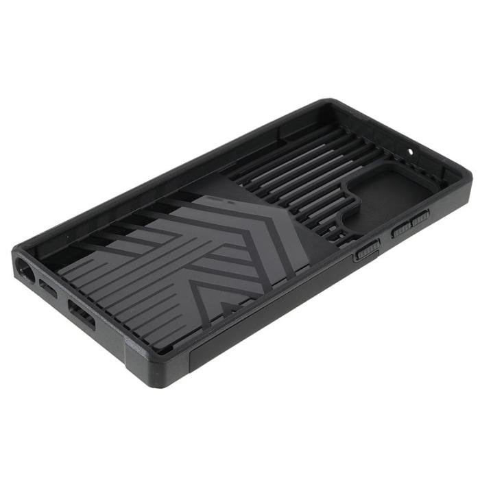 OEM - Mobilskal för Samsung Galaxy S26 Ultra Kickstand PC + TPU - Svart