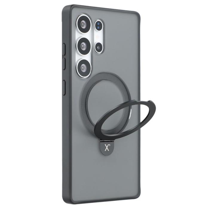 X-Level - X-Level Mobilskal för Samsung Galaxy S26 Ultra Kickstand TPU + PC - Svart