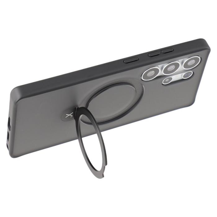 X-Level - X-Level Mobilskal för Samsung Galaxy S26 Ultra Kickstand TPU + PC - Svart