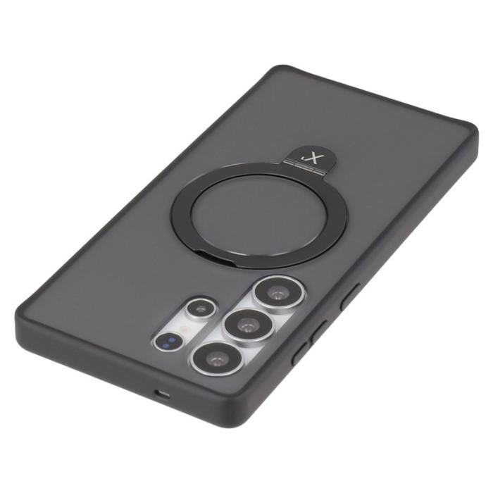 X-Level - X-Level Mobilskal för Samsung Galaxy S26 Ultra Kickstand TPU + PC - Svart