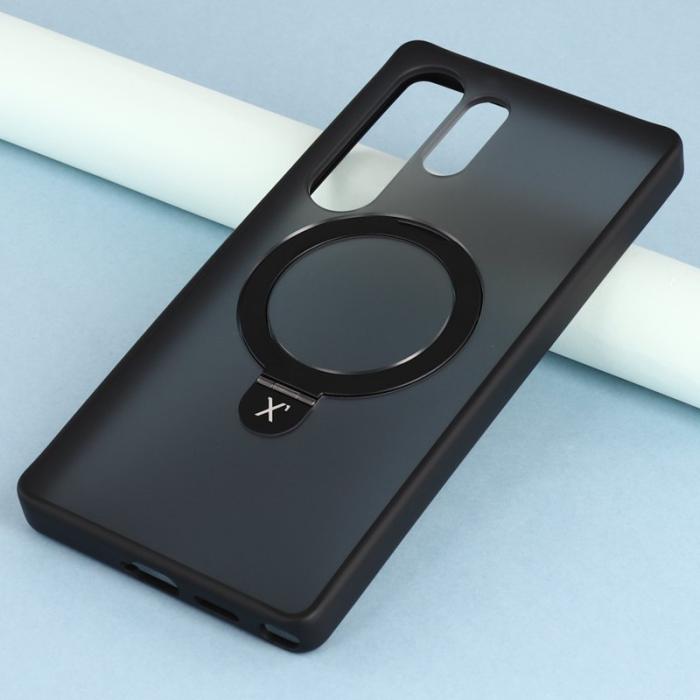 X-Level - X-Level Mobilskal för Samsung Galaxy S26 Ultra Kickstand TPU + PC - Svart