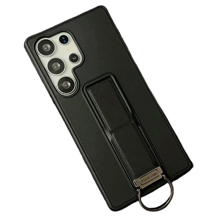 OEM - Mobilskal för Samsung Galaxy S26 Ultra Kickstand TPU + PC - Svart