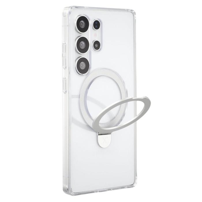 X-Level - X-Level Mobilskal för Samsung Galaxy S26 Ultra Kickstand TPU + PC - Transparent