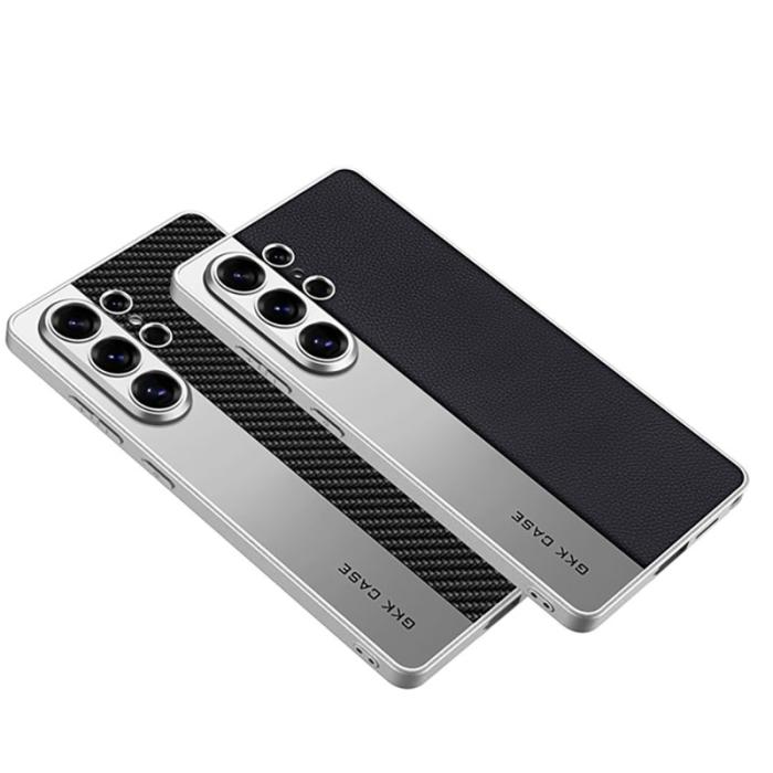 GKK - GKK Mobilskal för Samsung Galaxy S26 Ultra Konstläder + PC + TPU - Brun