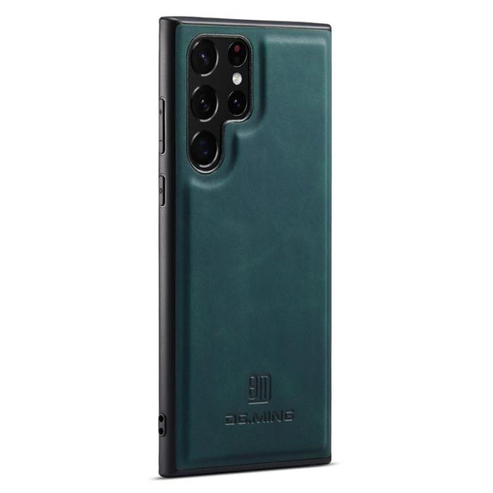 DG.MING - DG.Ming Mobilskal för Samsung Galaxy S26 Ultra Konstläder PC + TPU - Grön