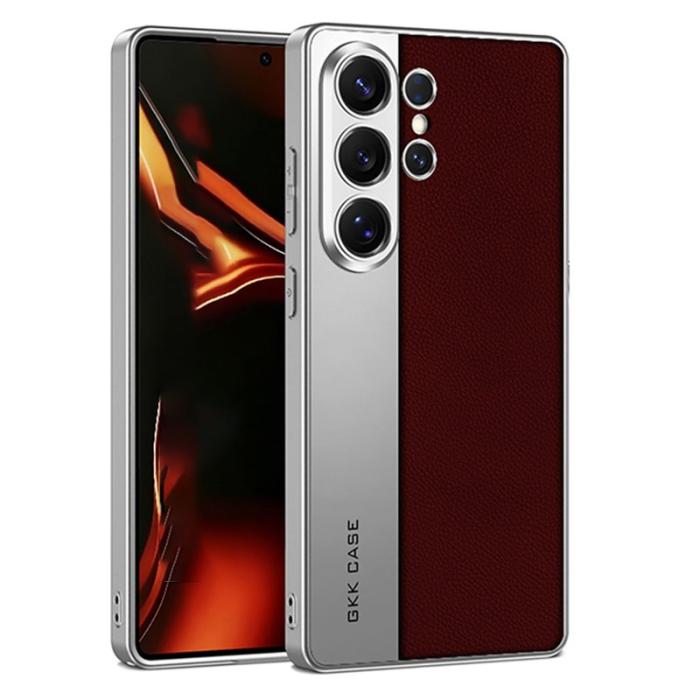 GKK - GKK Mobilskal för Samsung Galaxy S26 Ultra Konstläder + PC + TPU - Lila