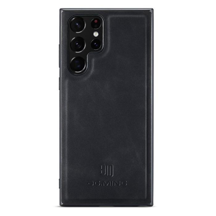 DG.MING - DG.Ming Mobilskal för Samsung Galaxy S26 Ultra Konstläder PC + TPU - Svart