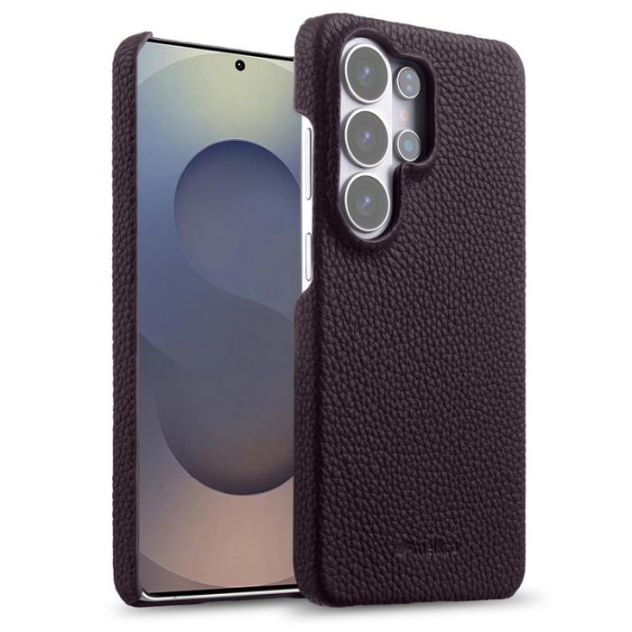 Melkco - MELKCO Mobilskal för Samsung Galaxy S26 Ultra Magnetiskt Äkta läder - Lila