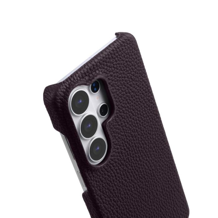 Melkco - MELKCO Mobilskal för Samsung Galaxy S26 Ultra Magnetiskt Äkta läder - Lila