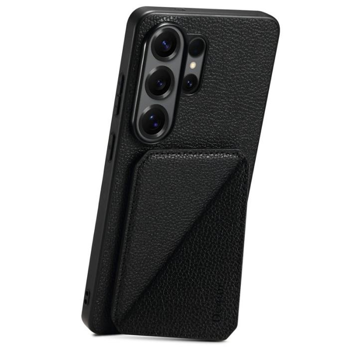 DENIOR - DENIOR Mobilskal för Samsung Galaxy S26 Ultra Magnetiskt Konstläder - Svart