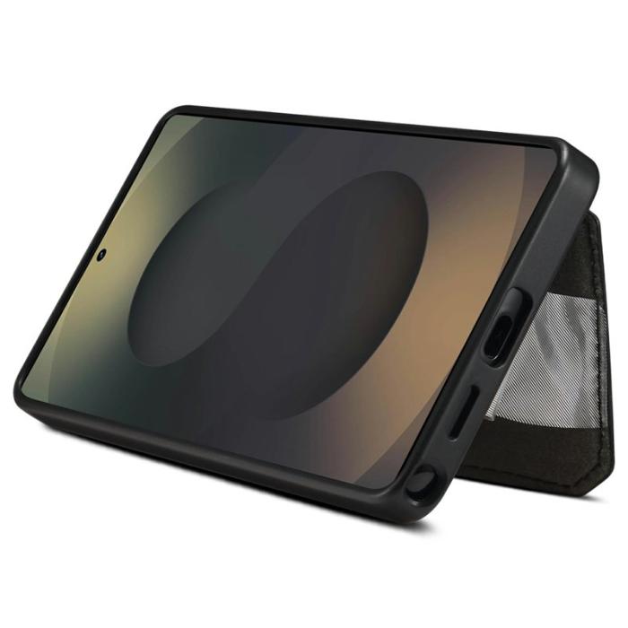 DENIOR - DENIOR Mobilskal för Samsung Galaxy S26 Ultra Magnetiskt Konstläder - Svart