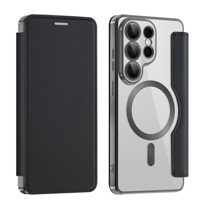 OEM - Mobilskal för Samsung Galaxy S26 Ultra Magnetiskt Konstläder - Svart