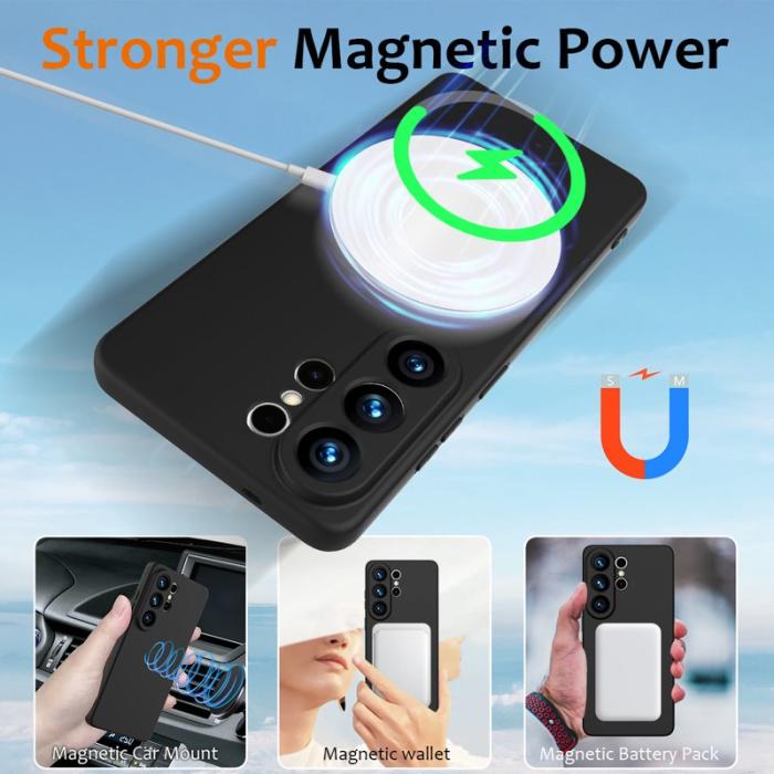 OEM - Mobilskal för Samsung Galaxy S26 Ultra Magnetiskt Anti-Drop - Svart