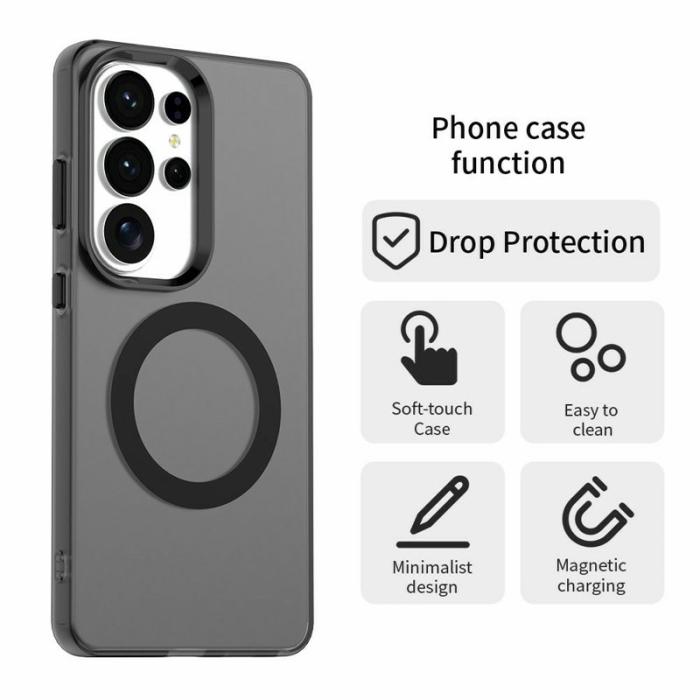 OEM - Mobilskal för Samsung Galaxy S26 Ultra Magnetiskt Anti Drop - Svart