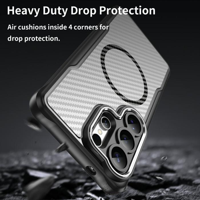 OEM - Mobilskal för Samsung Galaxy S26 Ultra Magnetiskt Hybrid - Svart