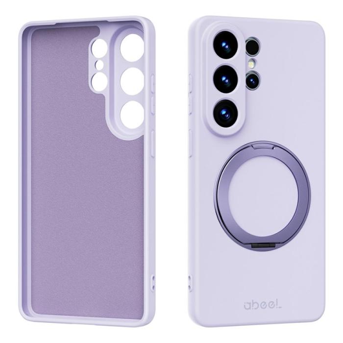 ABEEL - ABEEL Mobilskal för Samsung Galaxy S26 Ultra Magnetiskt Kickstand - Lila