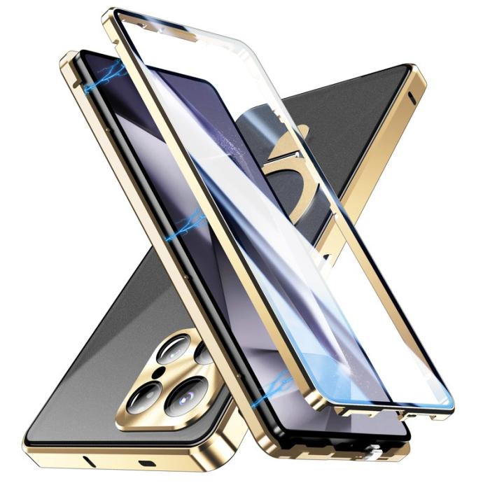 OEM - Mobilskal för Samsung Galaxy S26 Ultra Magnetiskt Kickstand PC - Grön