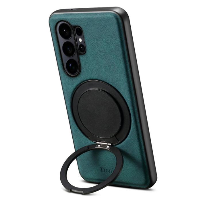 DENIOR - DENIOR Mobilskal för Samsung Galaxy S26 Ultra Magnetiskt Kickstand - Blå