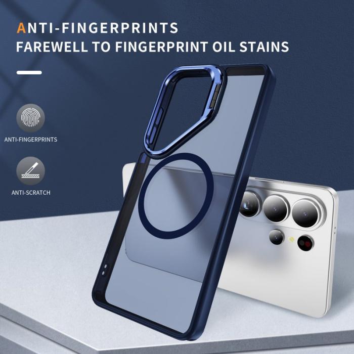 OEM - Mobilskal för Samsung Galaxy S26 Ultra Magnetiskt Kickstand PC + TPU - Safir