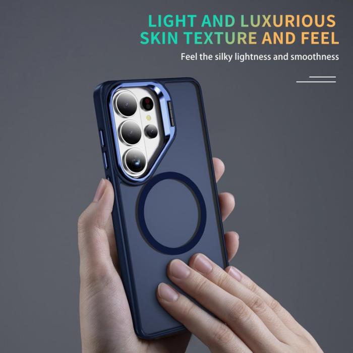 OEM - Mobilskal för Samsung Galaxy S26 Ultra Magnetiskt Kickstand PC + TPU - Safir